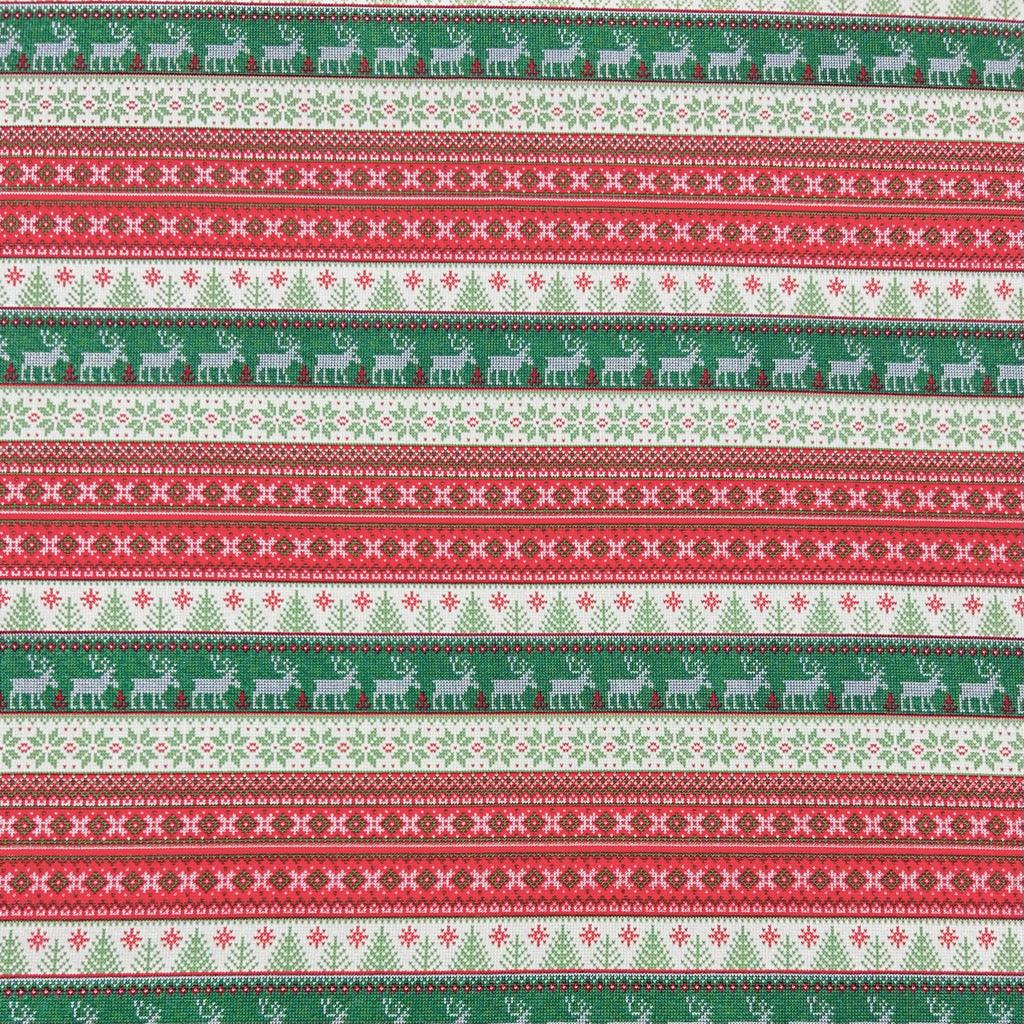 Nordic Sweater Design Brushed French Terry Fabric