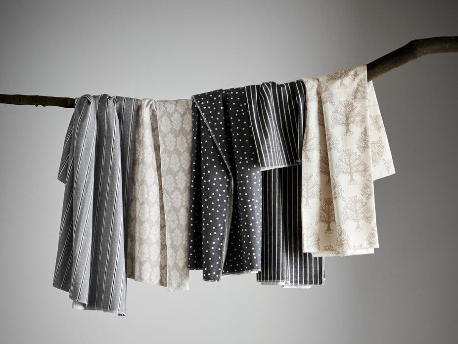 Pencil Stripe Flint Fabric