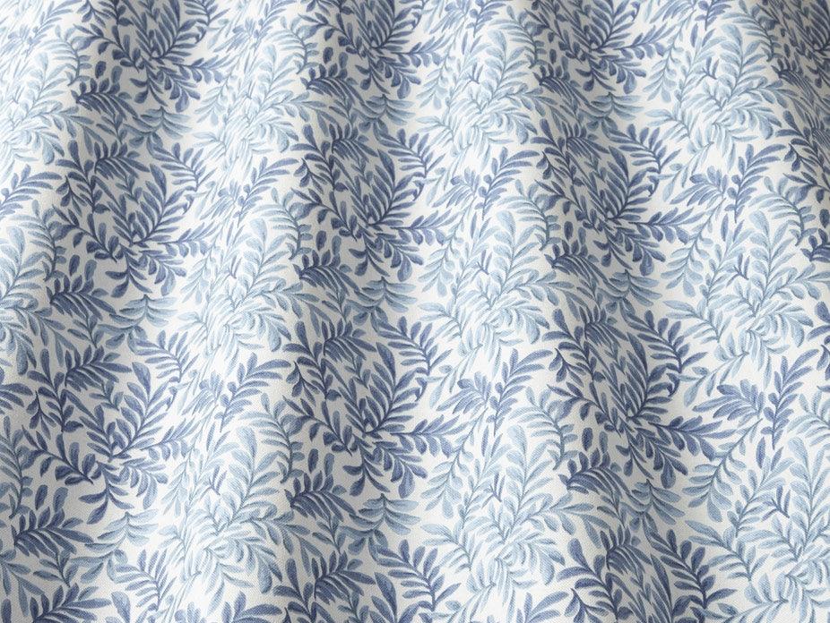 Leaf Vine Indigo Fabric