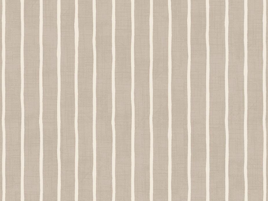 Pencil Stripe Oatmeal Fabric