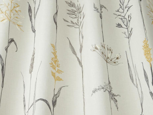 Field Grasses Buttercup Fabric