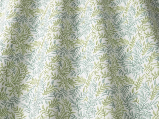 Leaf Vine Jade Fabric