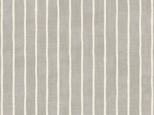 Pencil Stripe Dove Fabric