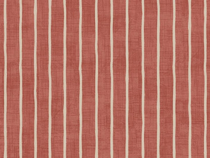 Pencil Stripe Gingersnap Fabric