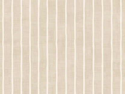 Pencil Stripe Nougat Fabric