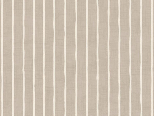 Pencil Stripe Oatmeal Fabric