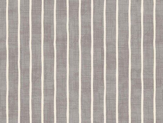 Pencil Stripe Pewter Fabric